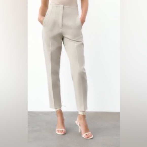 Zara Pants & Jumpsuits Zara High Waisted Pants Poshmark